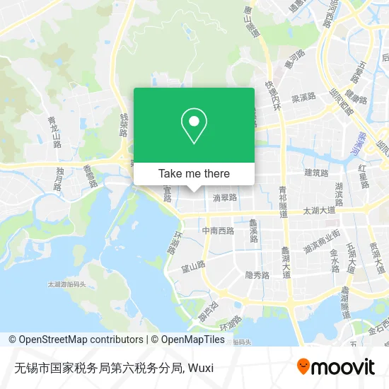 无锡市国家税务局第六税务分局 map