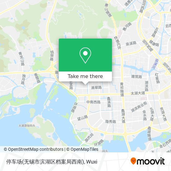 停车场(无锡市滨湖区档案局西南) map