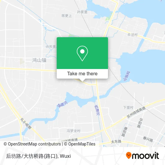 后坊路/大坊桥路(路口) map