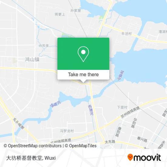 大坊桥基督教堂 map