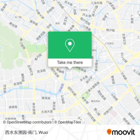 西水东溯园-南门 map