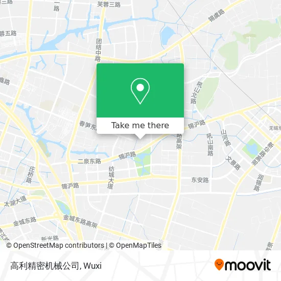 高利精密机械公司 map