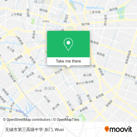 无锡市第三高级中学-东门 map