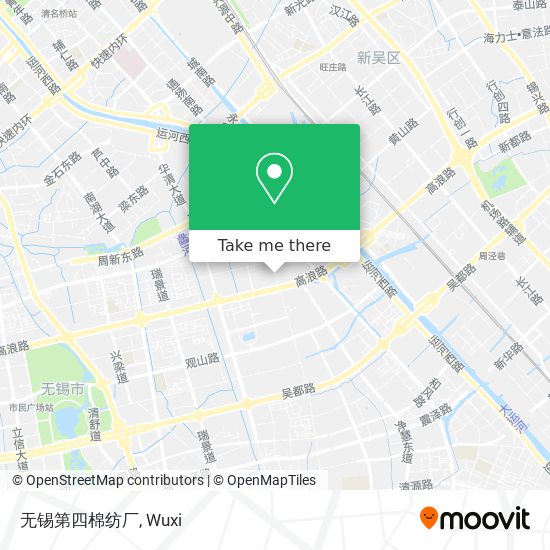无锡第四棉纺厂 map