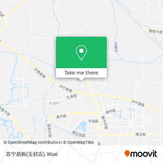 苏宁易购(玉祁店) map