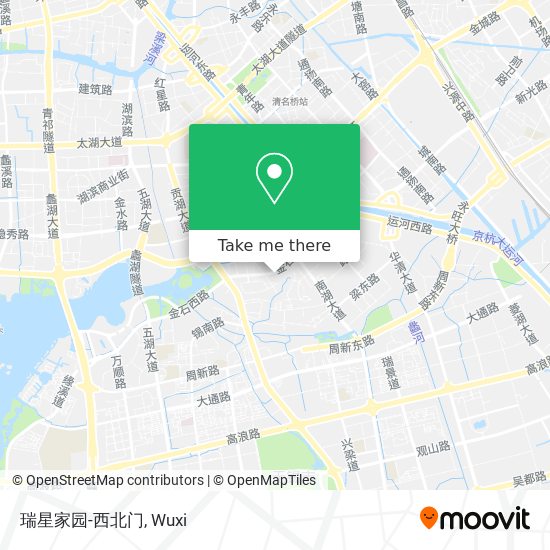 瑞星家园-西北门 map