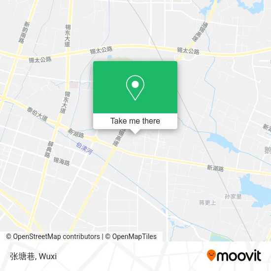 张塘巷 map