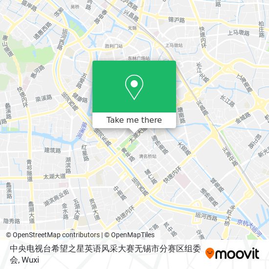 中央电视台希望之星英语风采大赛无锡市分赛区组委会 map