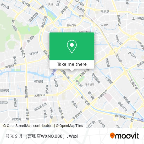 晨光文具（曹张店WXNO.088） map
