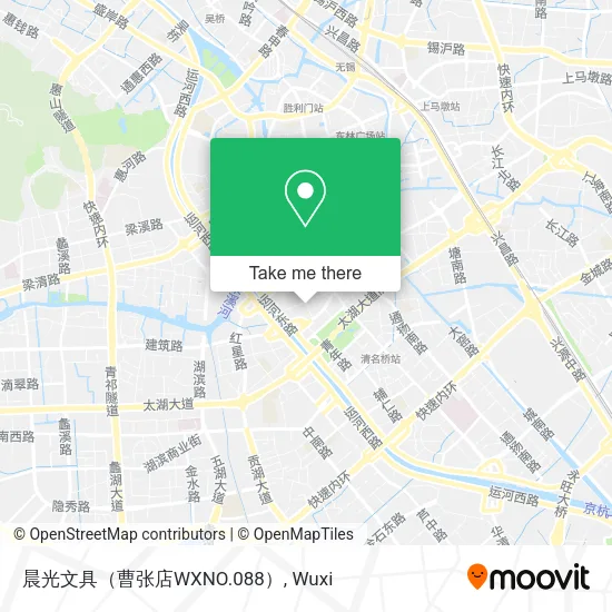 晨光文具（曹张店WXNO.088） map