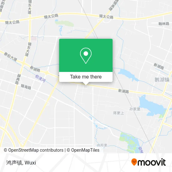 鸿声镇 map