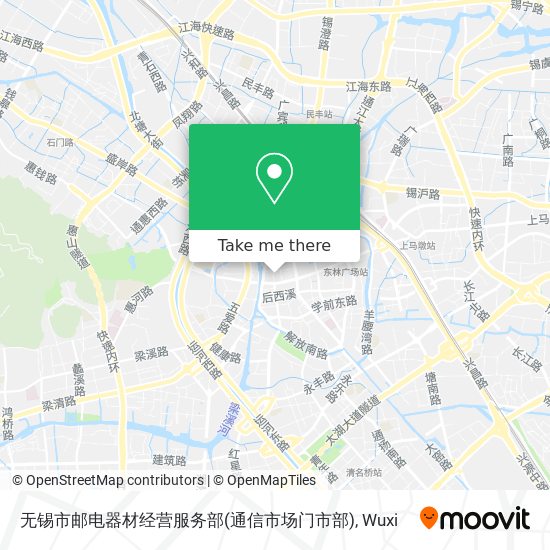 无锡市邮电器材经营服务部(通信市场门市部) map