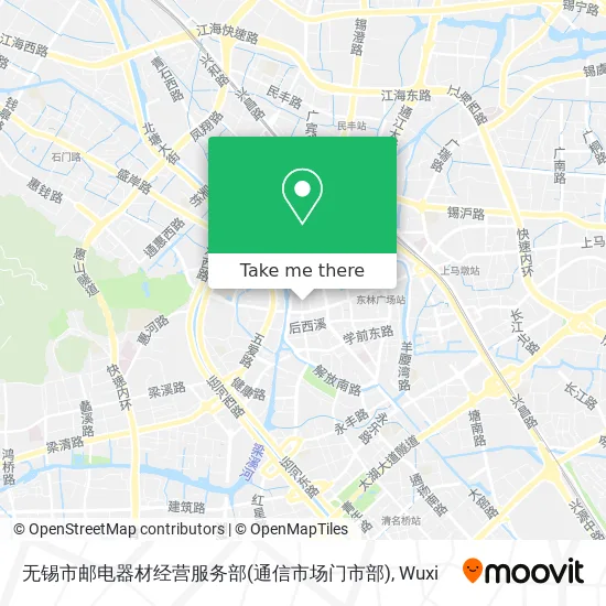 无锡市邮电器材经营服务部(通信市场门市部) map