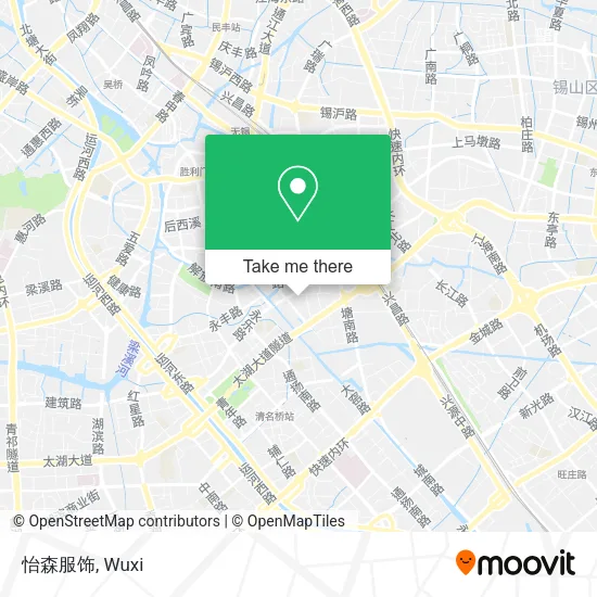 怡森服饰 map