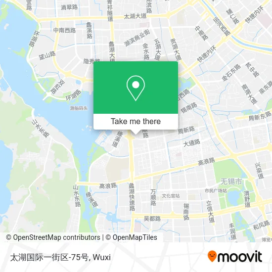 太湖国际一街区-75号 map