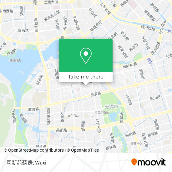 周新苑药房 map