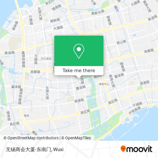 无锡商会大厦-东南门 map