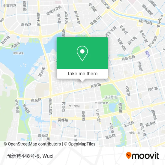 周新苑448号楼 map