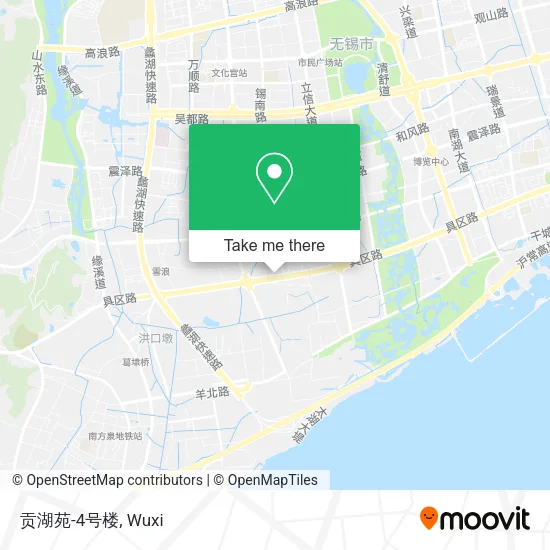 贡湖苑-4号楼 map
