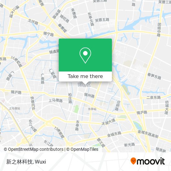 新之林科技 map