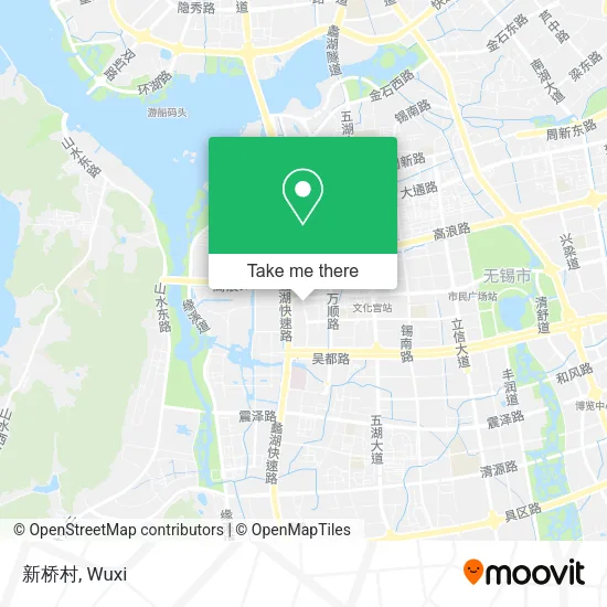 新桥村 map