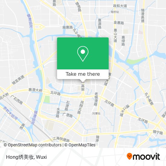 Hong绣美妆 map