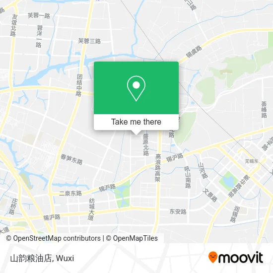 山韵粮油店 map