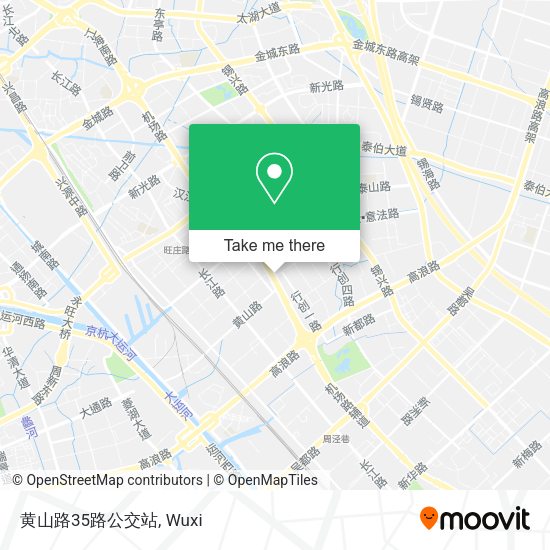 黄山路35路公交站 map