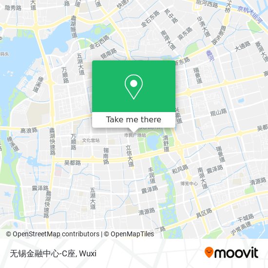 无锡金融中心-C座 map