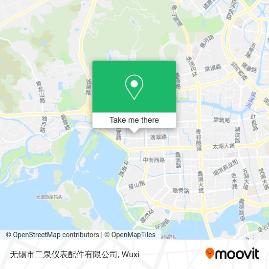 无锡市二泉仪表配件有限公司 map