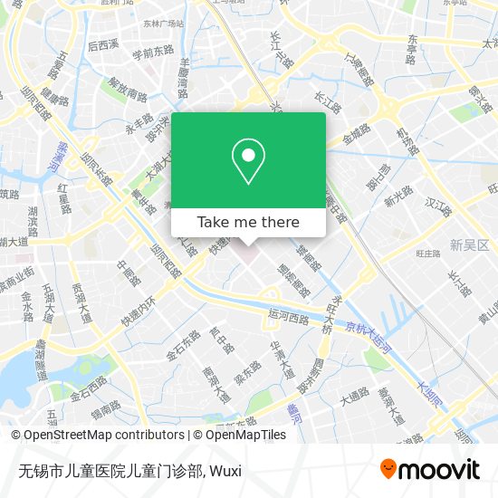 无锡市儿童医院儿童门诊部 map