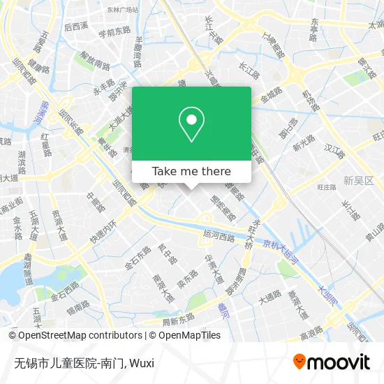 无锡市儿童医院-南门 map