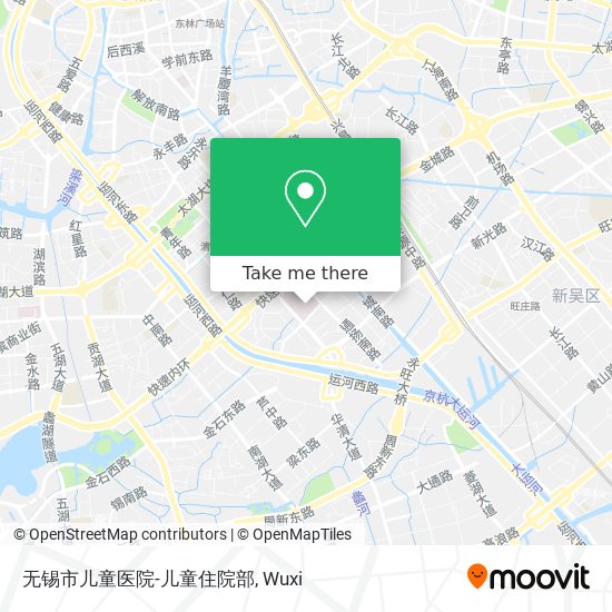 无锡市儿童医院-儿童住院部 map