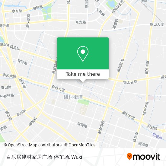 百乐居建材家居广场-停车场 map