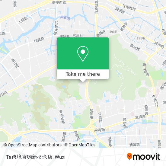Ta跨境直购新概念店 map