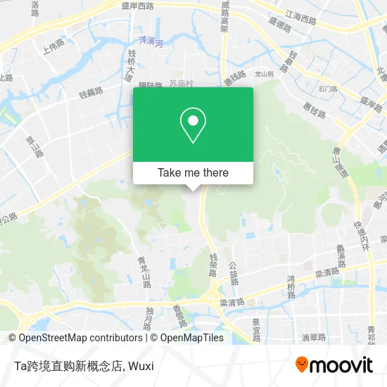 Ta跨境直购新概念店 map