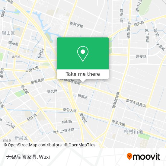 无锡品智家具 map