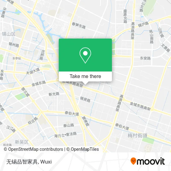 无锡品智家具 map