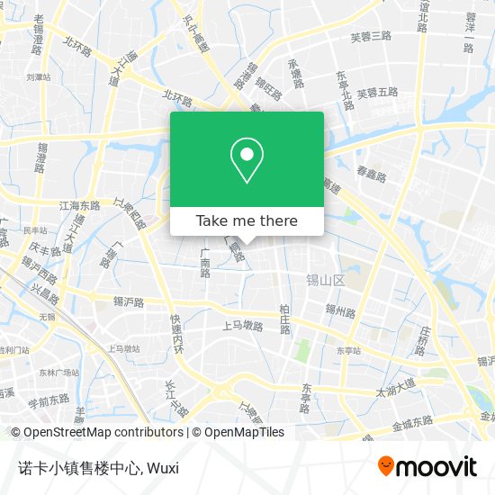 诺卡小镇售楼中心 map