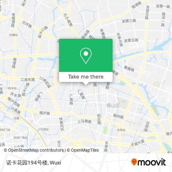 诺卡花园194号楼 map