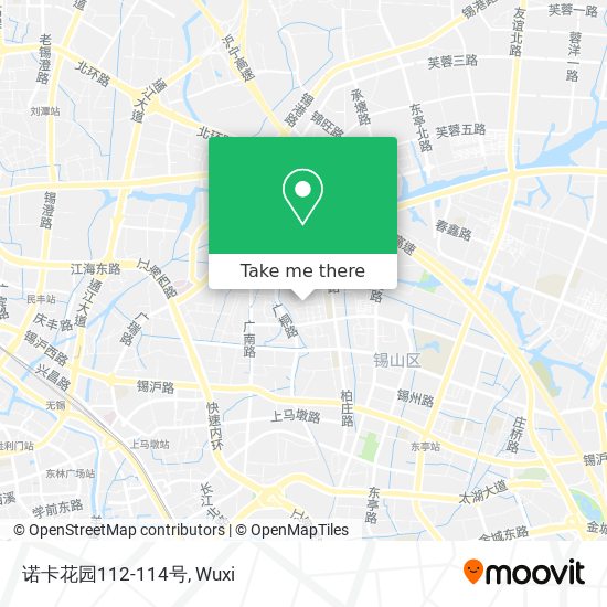 诺卡花园112-114号 map