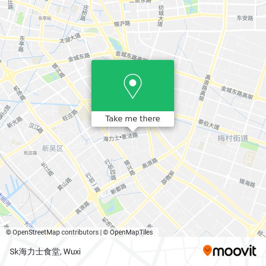 Sk海力士食堂 map