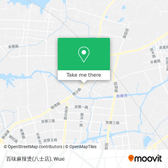 百味麻辣烫(八士店) map