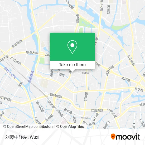 刘潭中转站 map