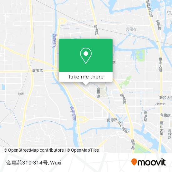 金惠苑310-314号 map