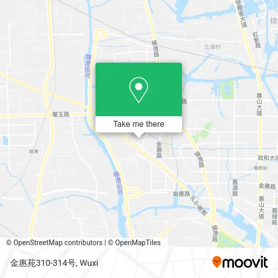 金惠苑310-314号 map