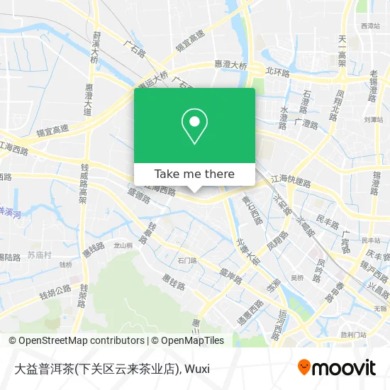 大益普洱茶(下关区云来茶业店) map