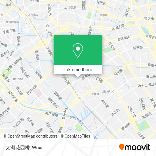 太湖花园桥 map