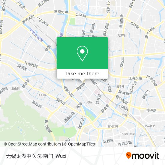 无锡太湖中医院-南门 map