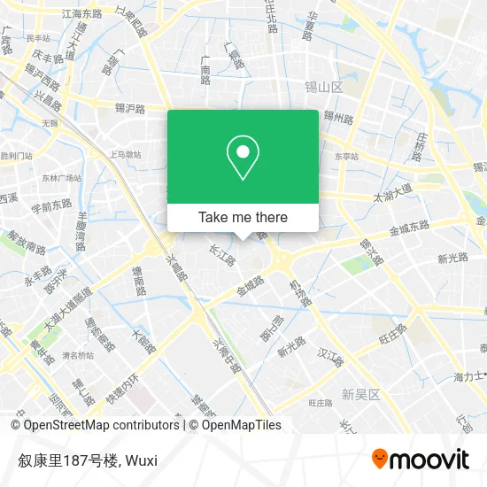 叙康里187号楼 map